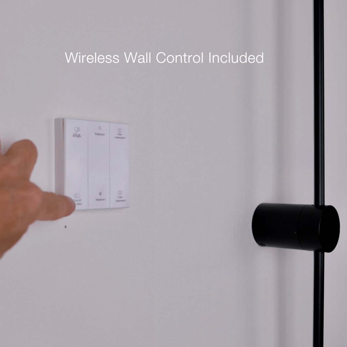 Stèle Lumineuse Noir